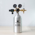 Bình Nhôm CO2 Mufan 2L Nạp Đầy Khí Kèm Van Tinh Chỉnh